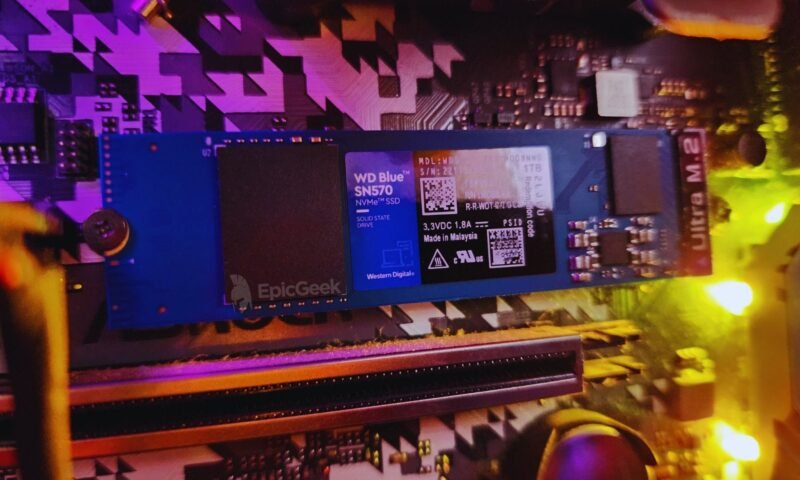 SSD Western Digital WD Blue SN570 Review EpicGeek