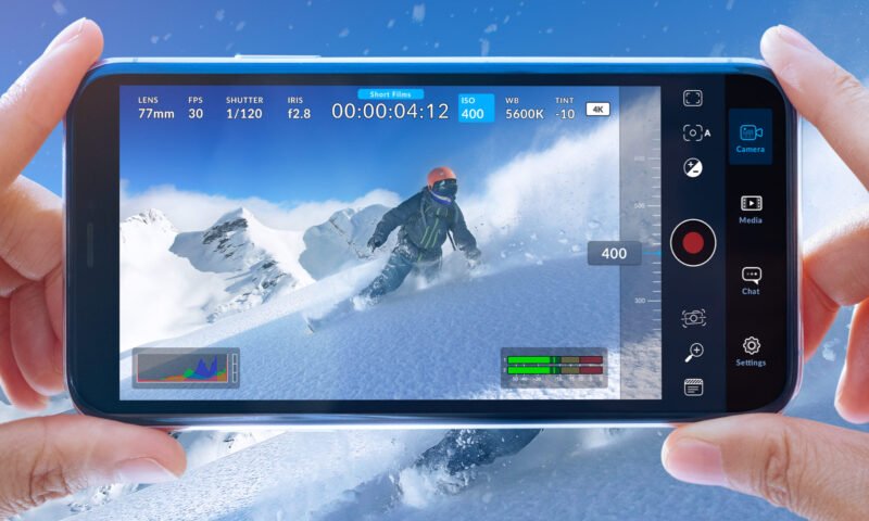 Blackmagic Camera Davinci Resolve iOS