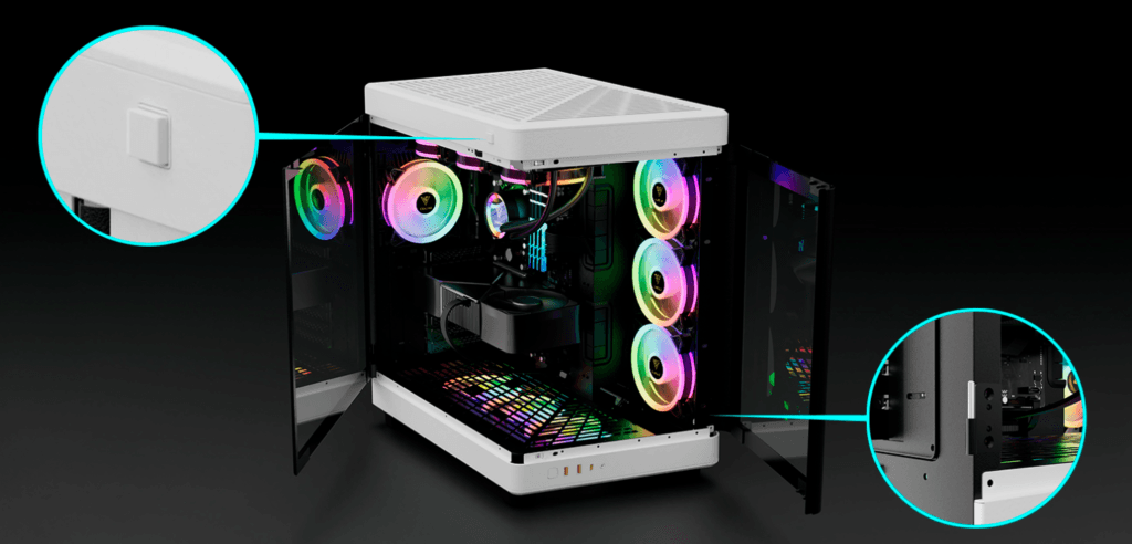 Gamdias NESO P1 abertura