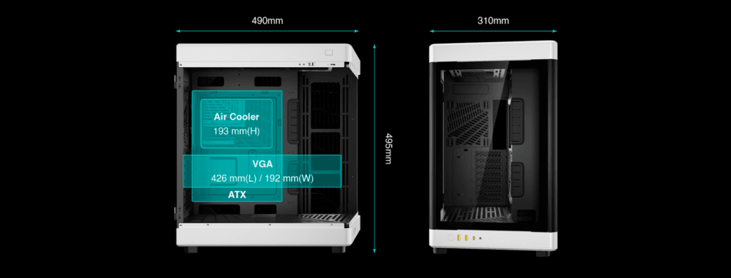 Gamdias NESO P1 (dimensões)