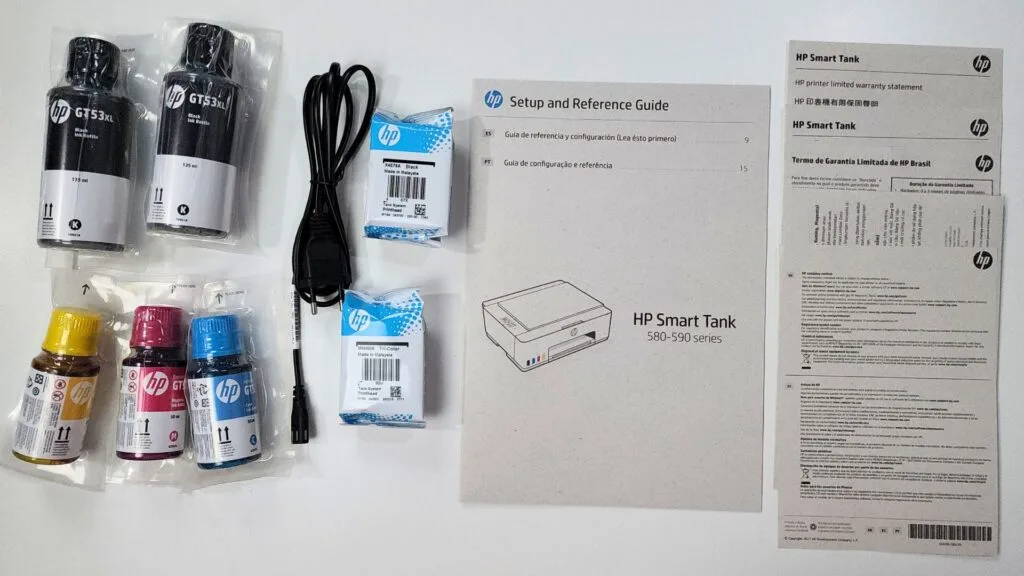 HP Smart Tank 581 - kit inicial