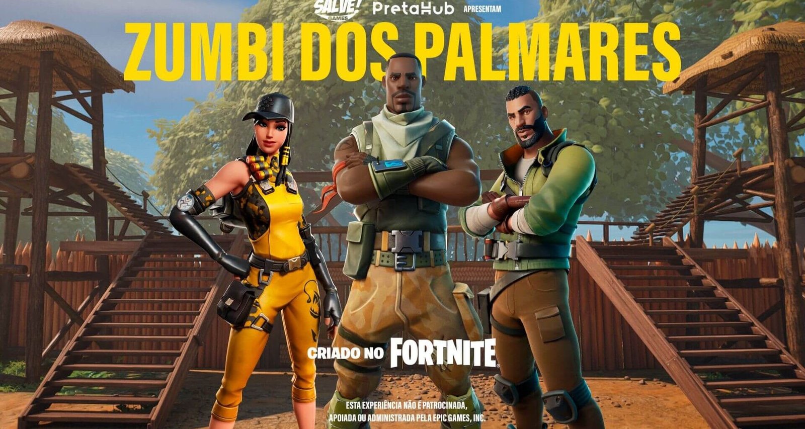 Zumbi dos Palmares Fortnite PretaHub