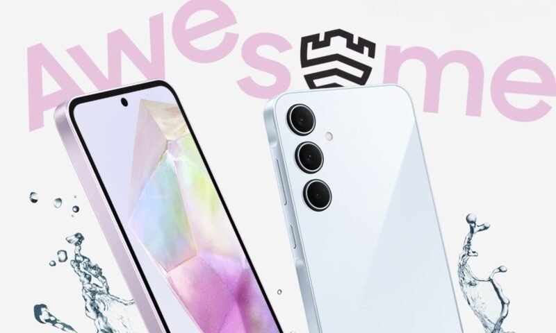 Samsung Galaxy A35 e A55 são anunciados no Brasil com plataforma Exynos, bateria de 5000 mAh e até 256GB de armazenamento