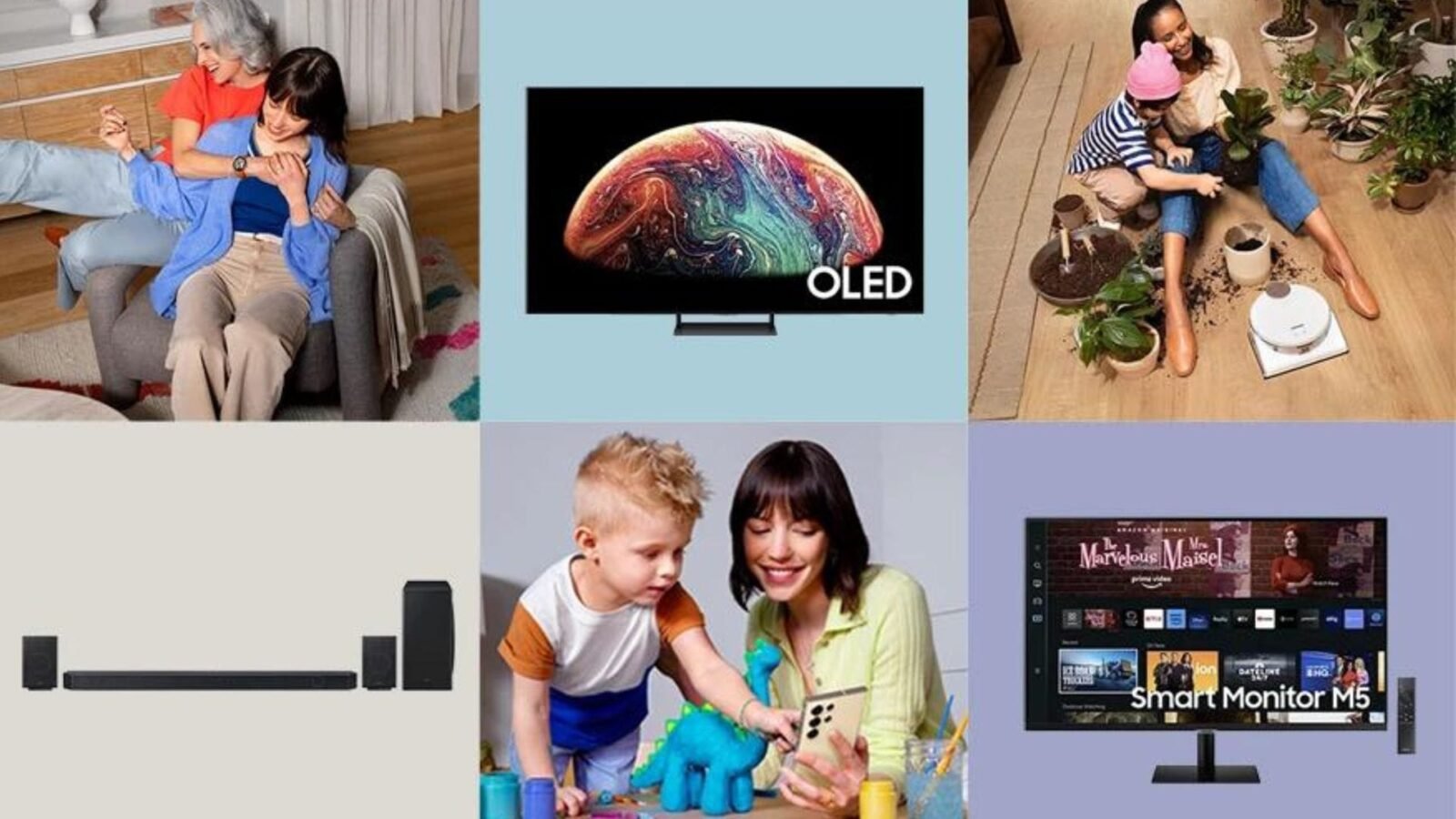 Samsung anuncia promoção em site oficial com desconto de até 20% em TV, soundbar e monitor