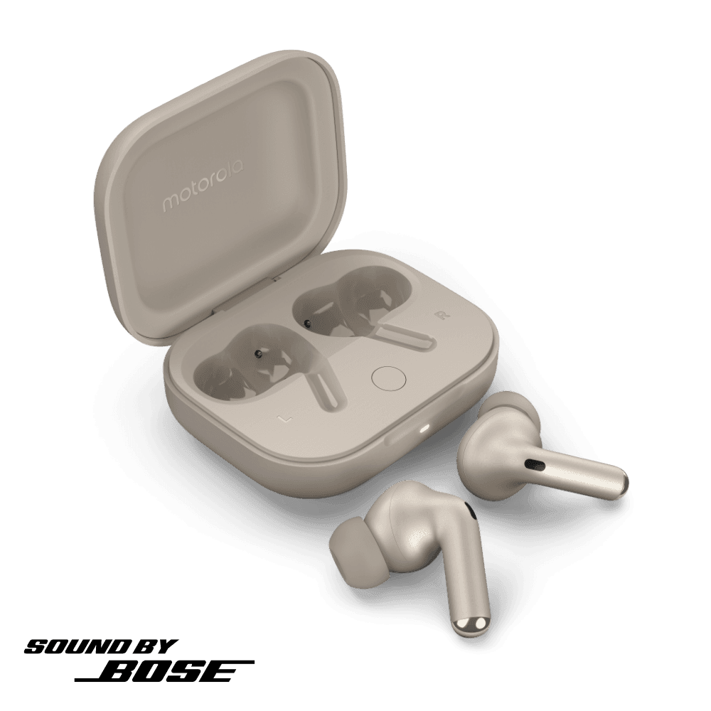 Motorola Buds Plus Sound by Bose Vanilla