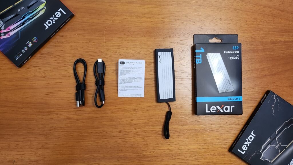 Lexar E6P - Kit oficial