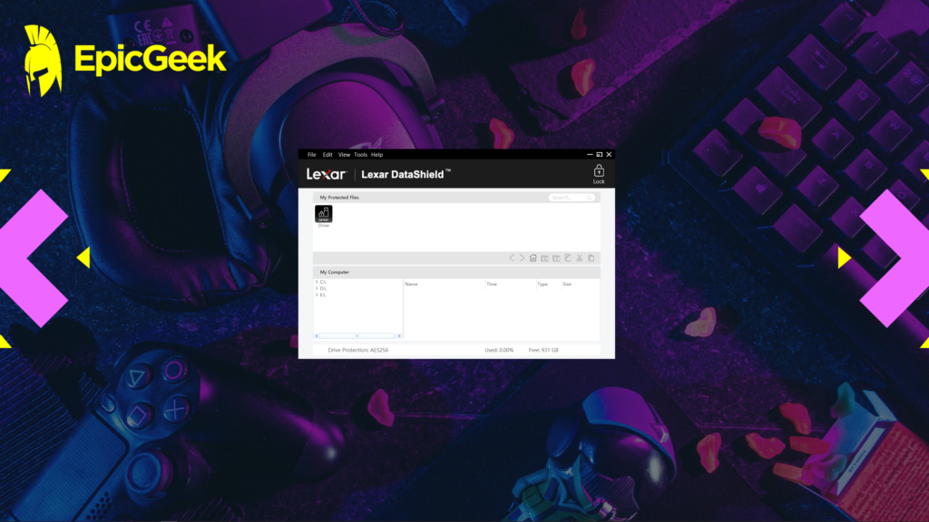 Lexar E6P - Lexar DaraShield (Home)