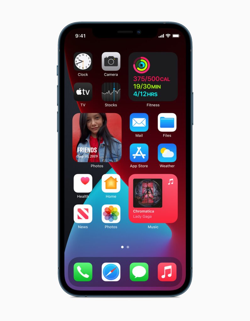 iPhonw 12 Pro iOS 14 Widgets