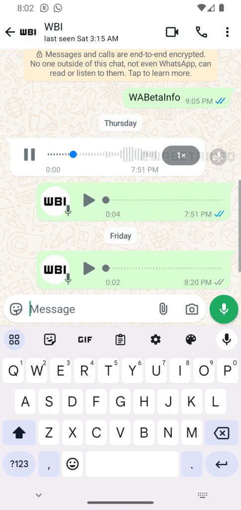 WhatsApp beta para Android versão 2.24.26.6