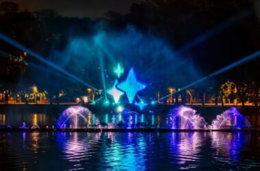 Samsung Galaxy AI lago do Parque Ibirapuera