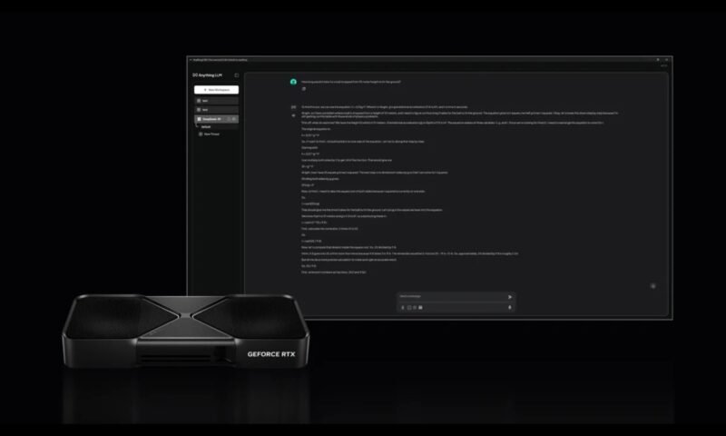 GeForce RTX 50: Turbo para IA com DeepSeek R1 no seu PC