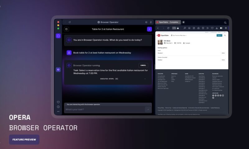 MWC 2025: Opera anuncia Browser Operator como agente de navegação orientada por IA