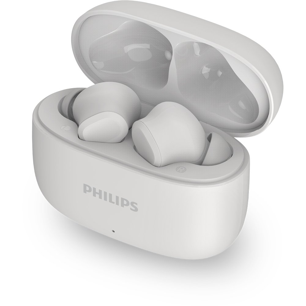 Fones Philips TAT1109 na cor branca
