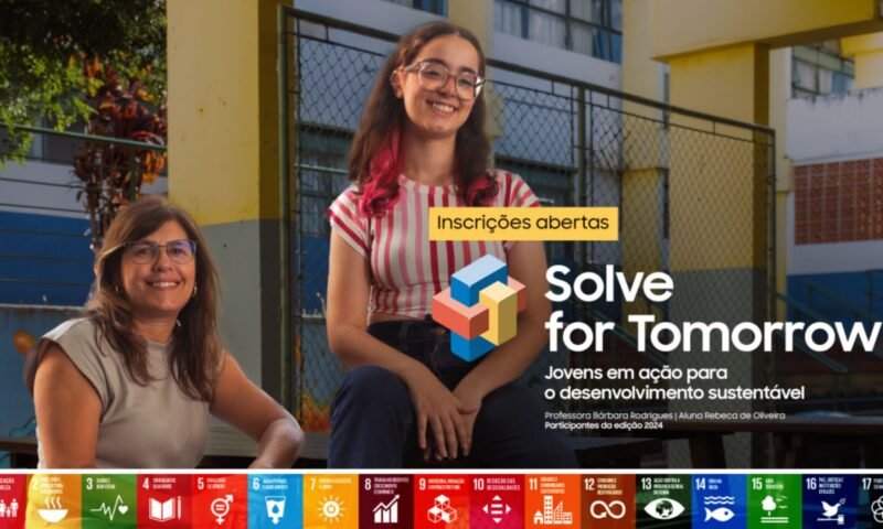 Tecnologia para educação: Samsung Lança 12ª Edição do Solve for Tomorrow Brasil