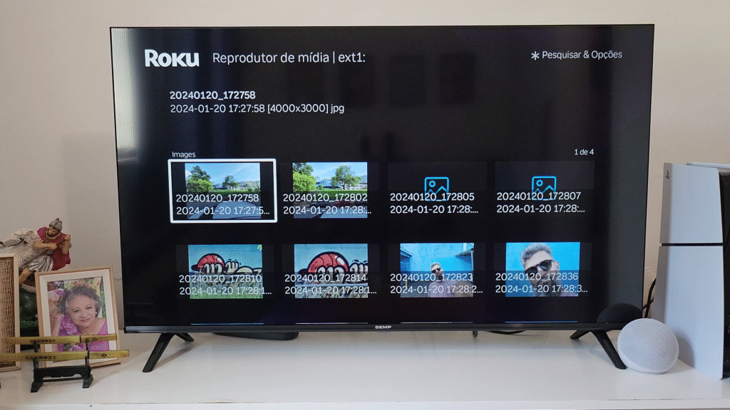 SEMP ROKU R6610 - ROKU Media Player (reprodutor de fotos)