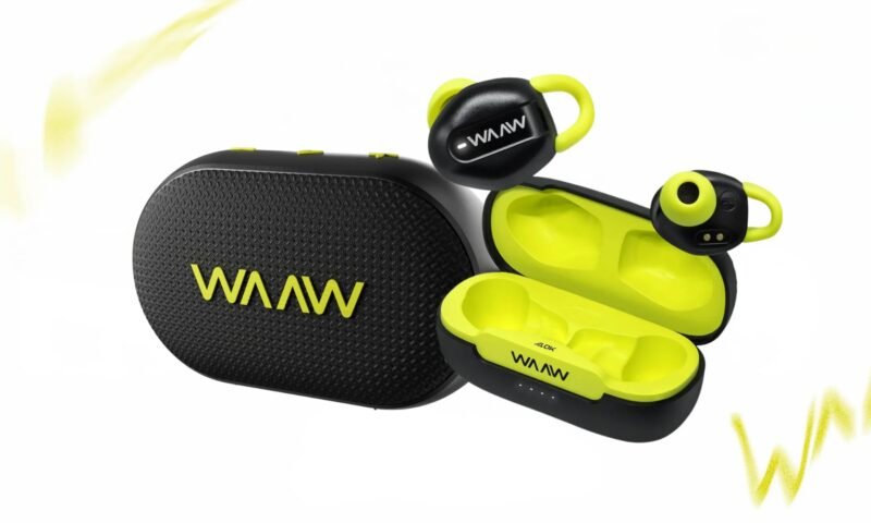 WAAW lança caixa de som ME 110 e fone MOVE 200 com certificação IP e Bluetooth 5.3