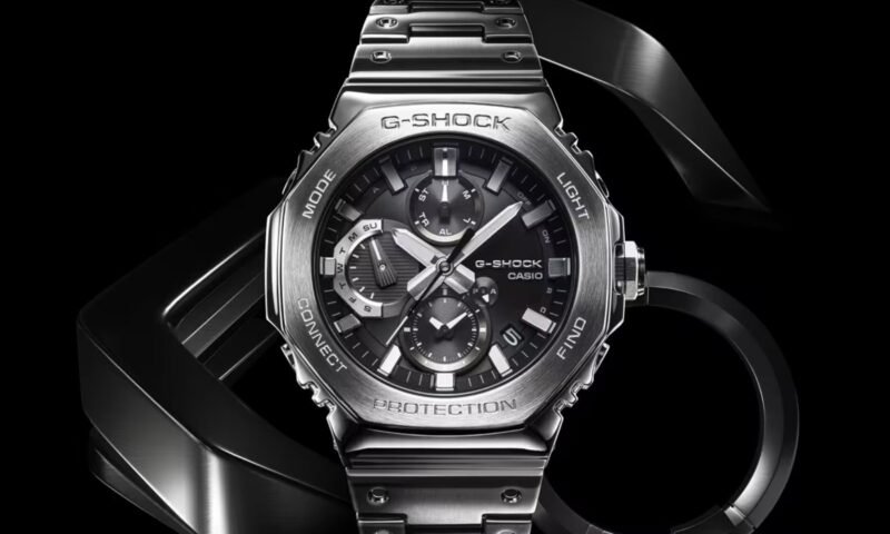 G-Shock GMC-B2100 CHRONOGRAPH eleva design de cronógrafos com novo modelo full-metal