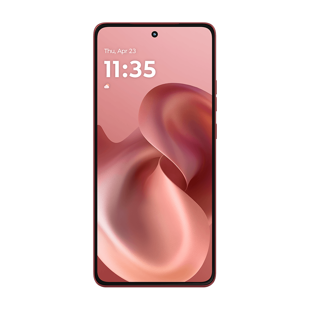 Motorola Moto G86 vermelho - frontal