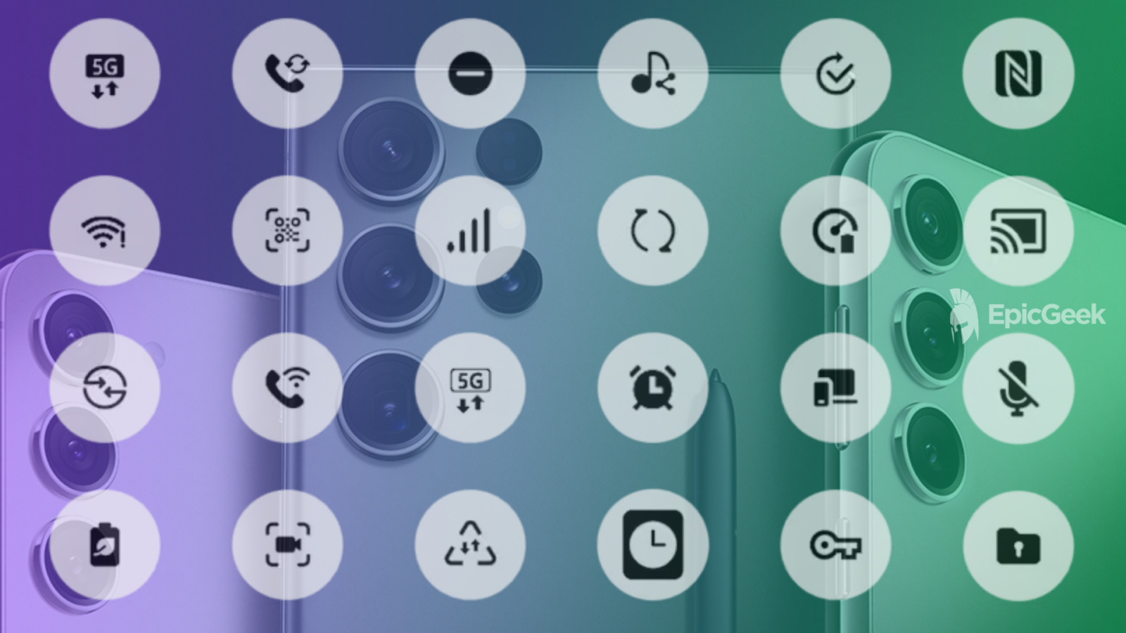 Samsung One UI ícones