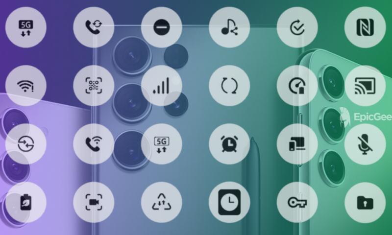 Samsung One UI ícones