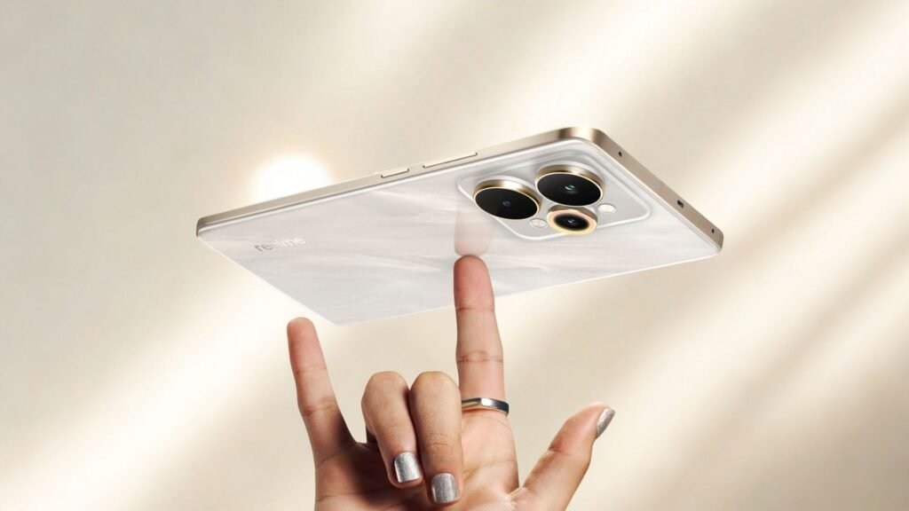 realme 15 Pro 5G Prata Flowing