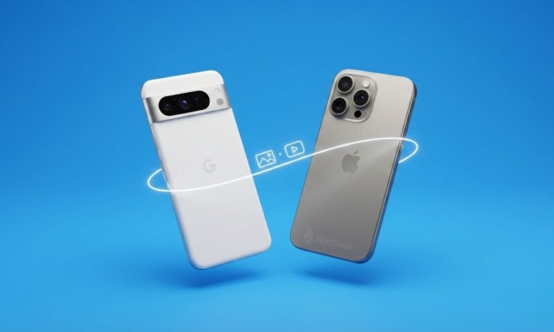 Quick Share agora conecta com AirDrop no Android e iPhone