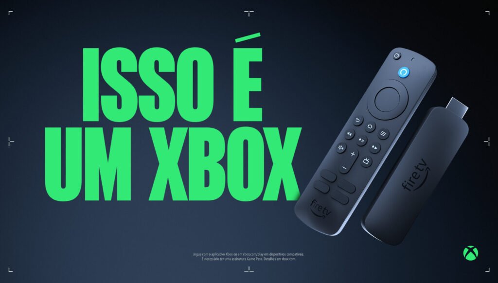 Xbox Game Pass Amazon Fire TV Stick 4K Brasil