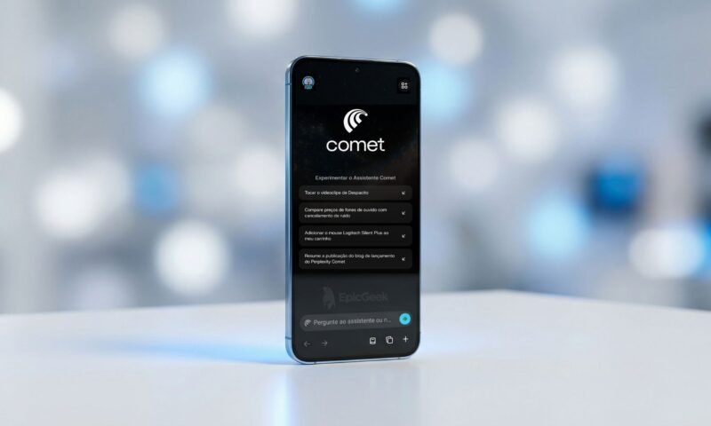 Perplexity lança navegador Comet com IA para Android e acirra disputa com Google