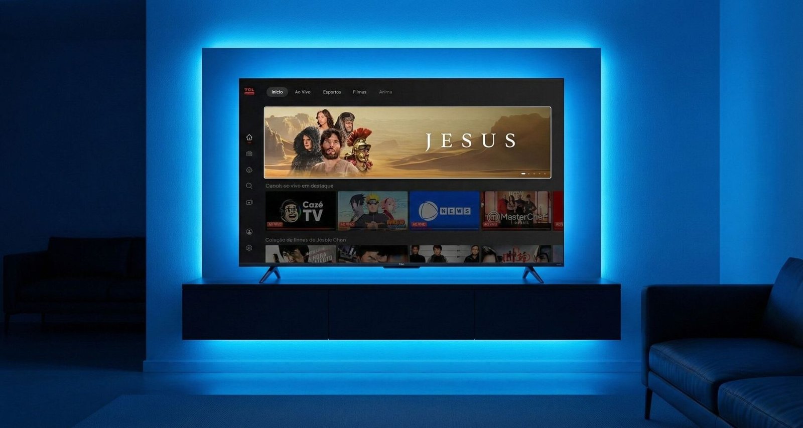 TCL Channel Jesus Boruto Veja+