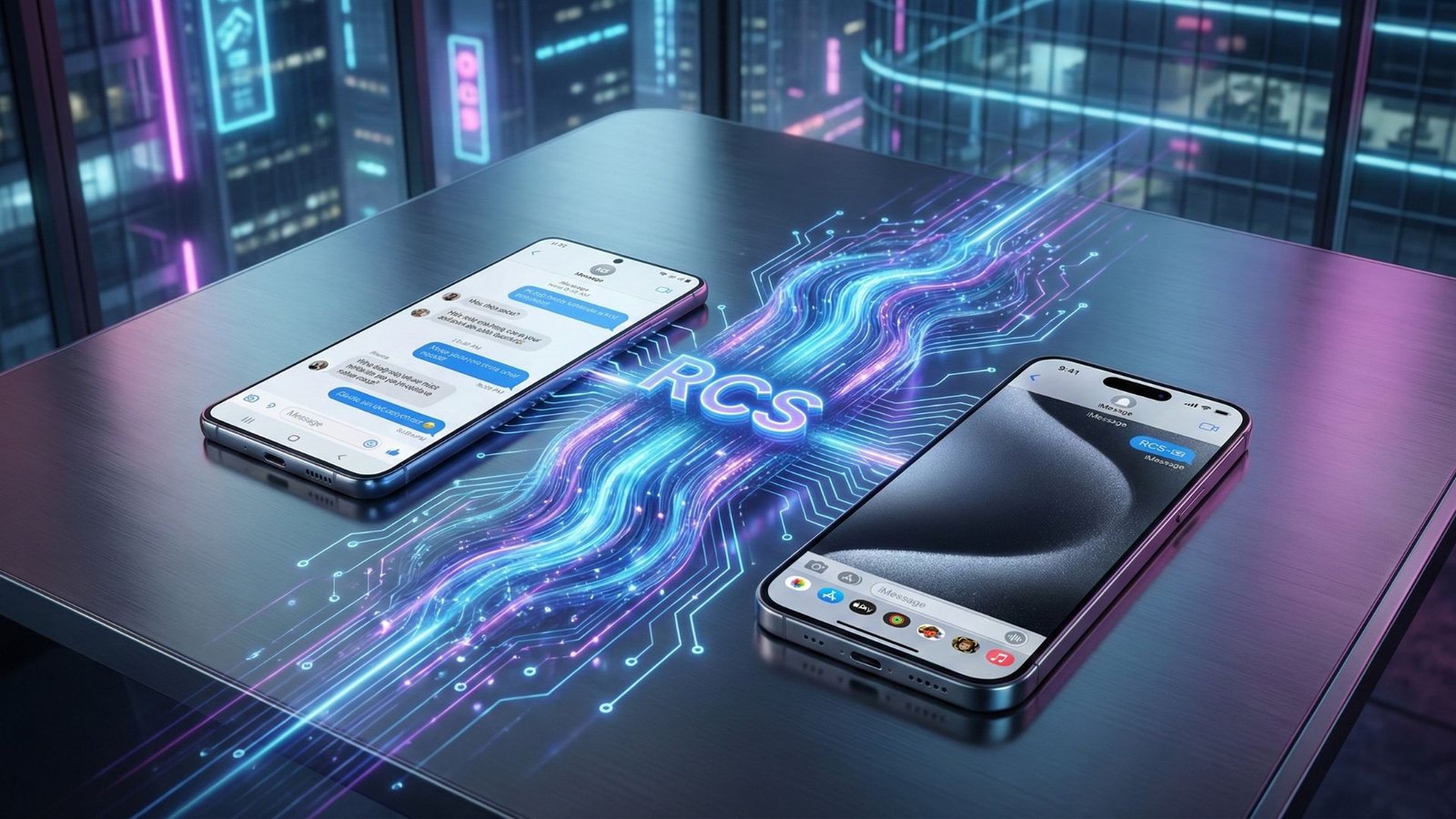 Google Apple Android iOS RCS