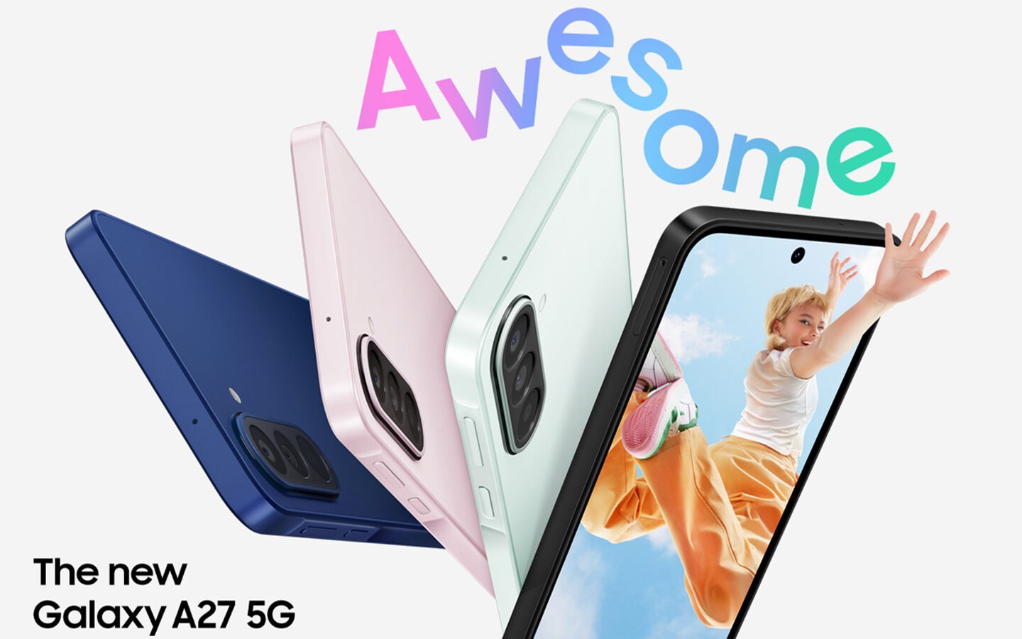 Galaxy A27 5G é anunciado com tela AMOLED e suporte a Galaxy AI e 6 anos de atualizações