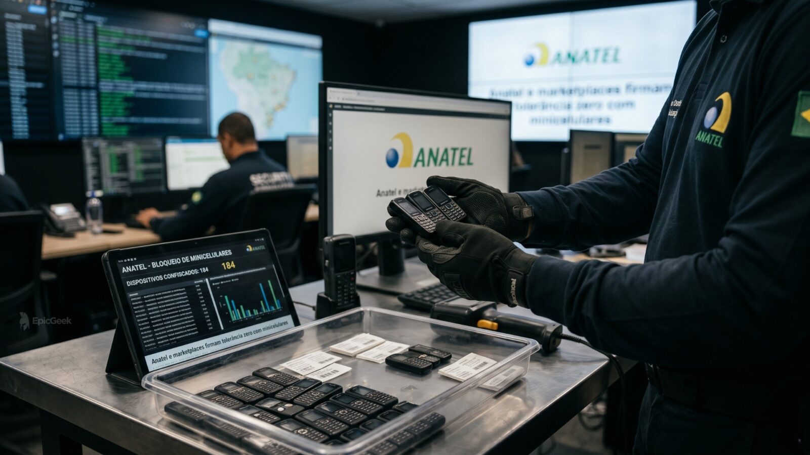 Anatel minicelular bloqueio marketplaces