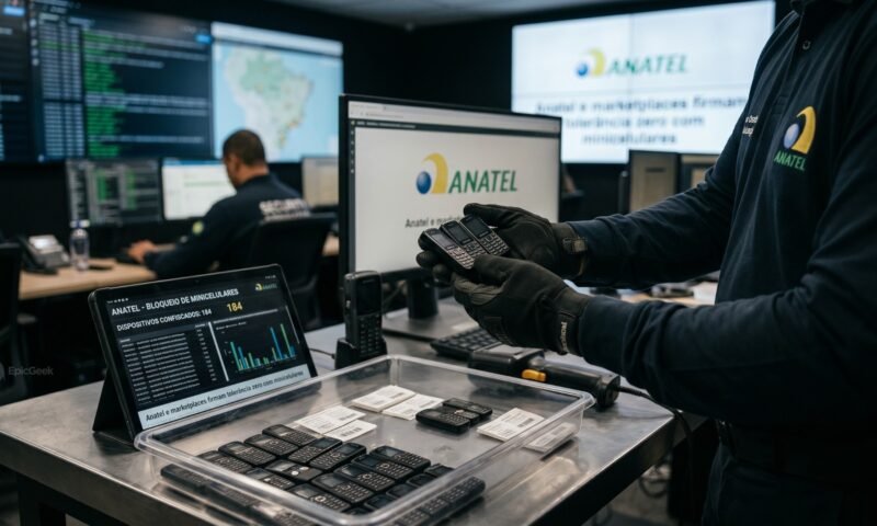 Anatel minicelular bloqueio marketplaces