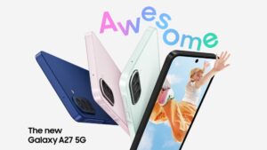 Galaxy A27 5G é anunciado com tela AMOLED e suporte a Galaxy AI e 6 anos de atualizações