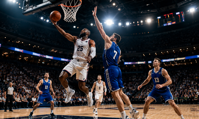 Calendário semanal transmissões basquete para brasileiros
