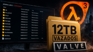Vazamento de 12 TB expõe supostos arquivos internos da Valve e reacende rumores sobre Half-Life 3