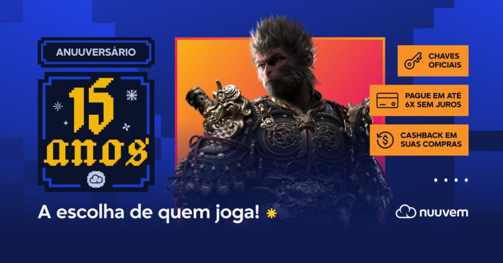 Nuuvem ANUUVERSARIO 15 anos