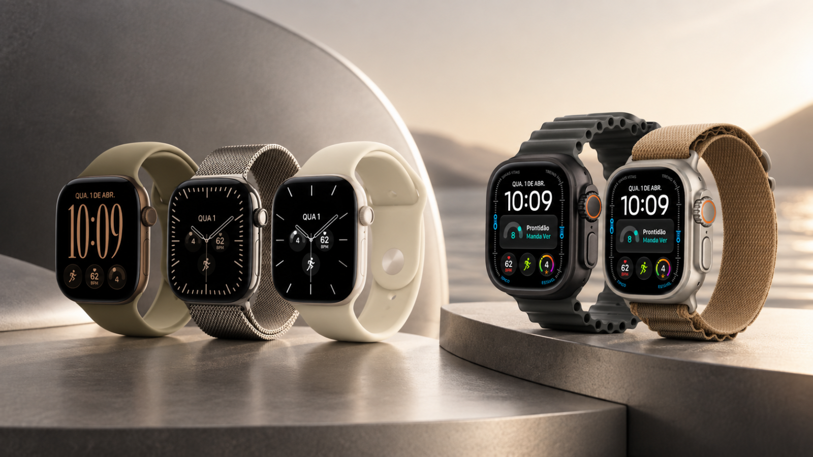 Apple Watch Series 12 e Ultra 4 ganham novos sensores e mais bateria