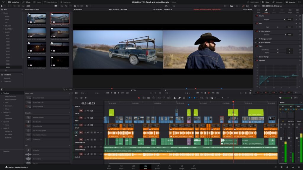 Davinci Resolve 21 Edit