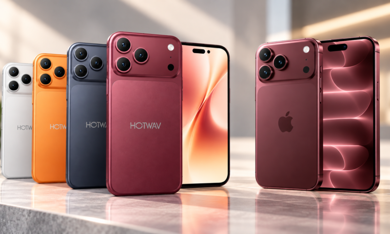 HOTWAV A18 Pro Max copia design do iPhone 18 Pro Max e chega a lojas brasileiras