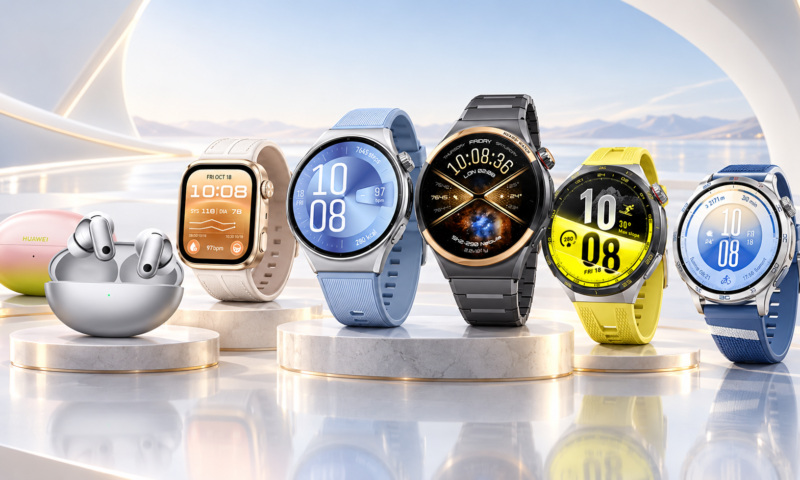 Huawei lança Watch GT 7, Watch 6, Watch D3 e FreeBuds Neo no Brasil