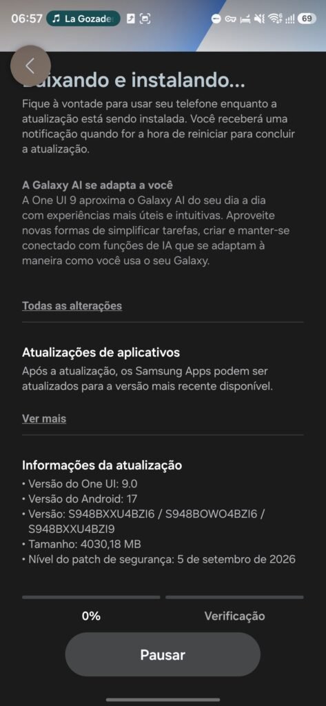 One UI 9 - Samsung Galaxy S26 Ultra 09-2026
