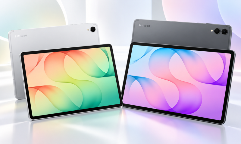 Samsung apresenta Galaxy Tab S12 Ultra e S12+ com Android 17 e Dimensity 9500