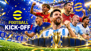 eFootball Kick-Off! ganha Modo Liga com 25 campeonatos no Nintendo Switch 2
