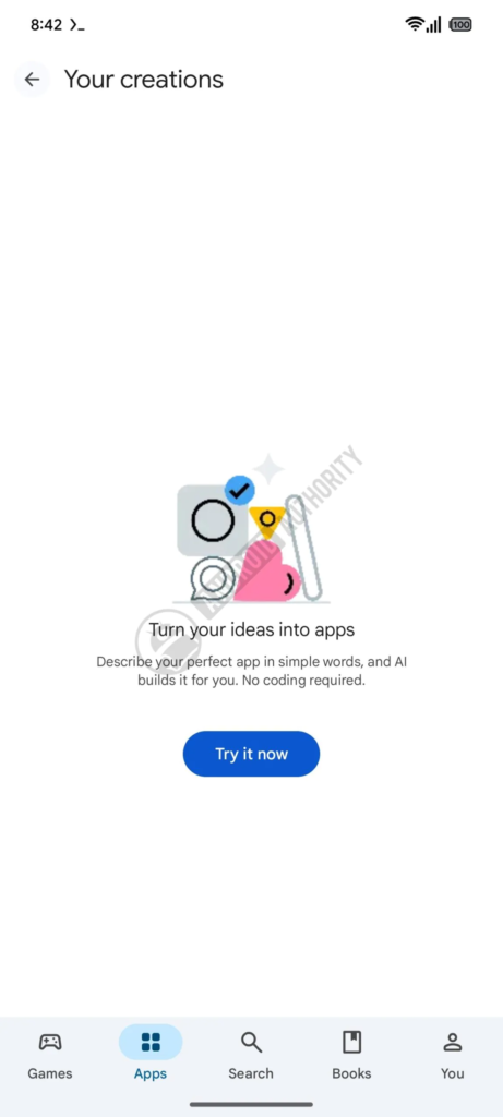 Play Store - Suas criações 2