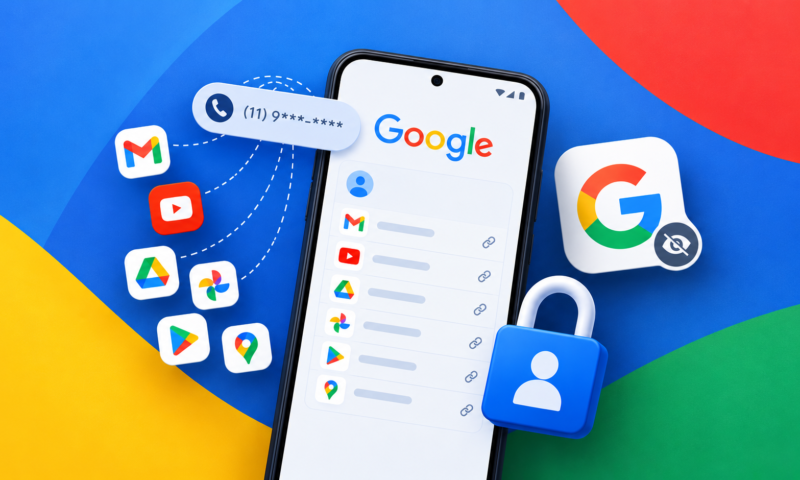 Google está vinculando seu número a todas as contas em segredo veja como evitar