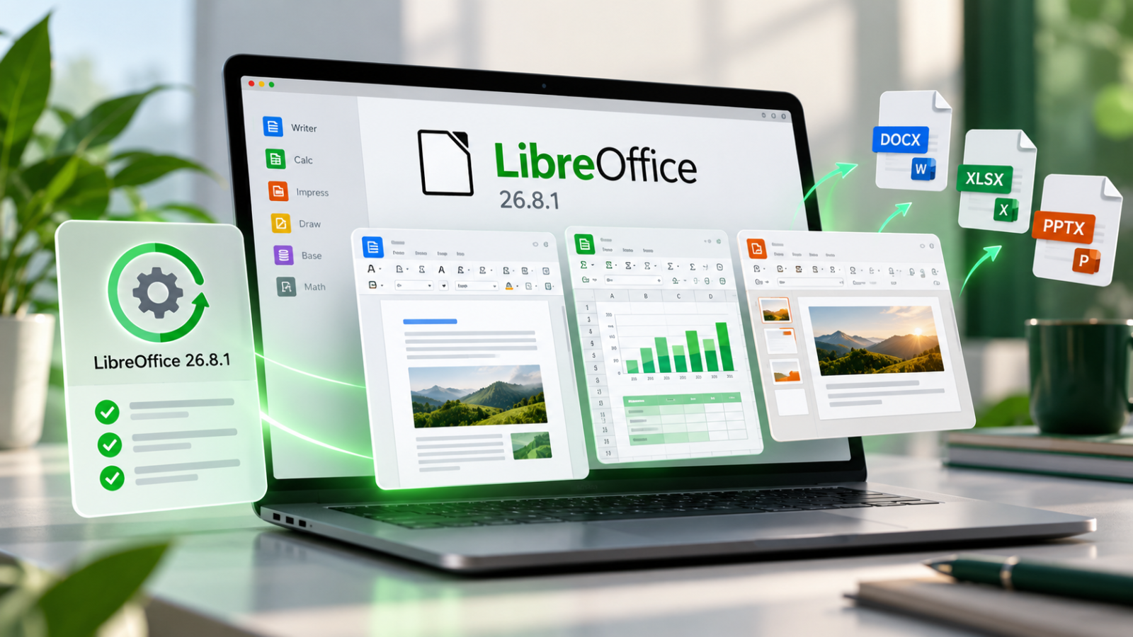 LibreOffice 26.8.1 compatibilidade em foco