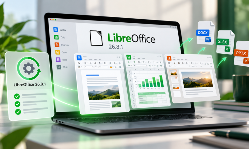 LibreOffice 26.8.1 compatibilidade em foco