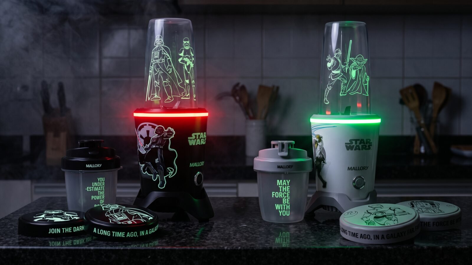 Mallory lança processadores de Star Wars com luzes LED e detalhes que brilham no escuro