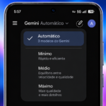 Gemini gratuito agora decide sozinho qual modelo de IA usar nas respostas